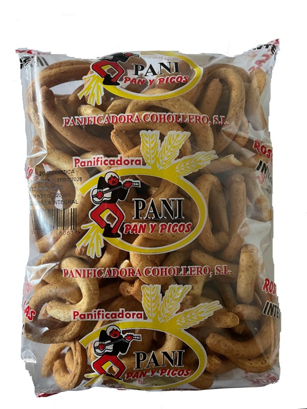 Rosquilla Integral 220 gr. (aprox.) - Caja 12 uds.